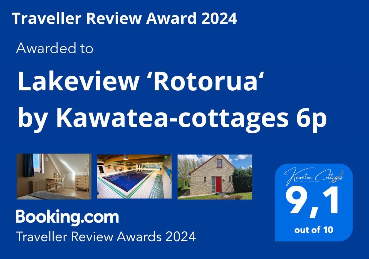 Lakeview 'Rotorua' 4-6 Pers By Kawatea Cottages Ewijk Exterior foto